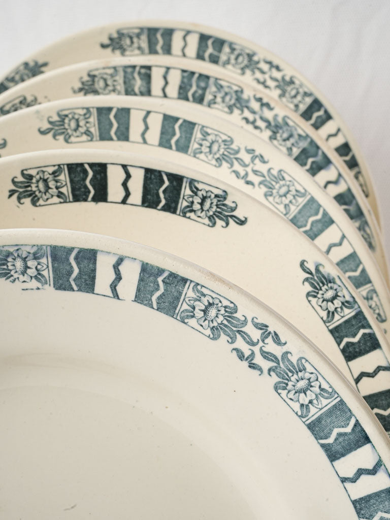 Robust creamy white pottery