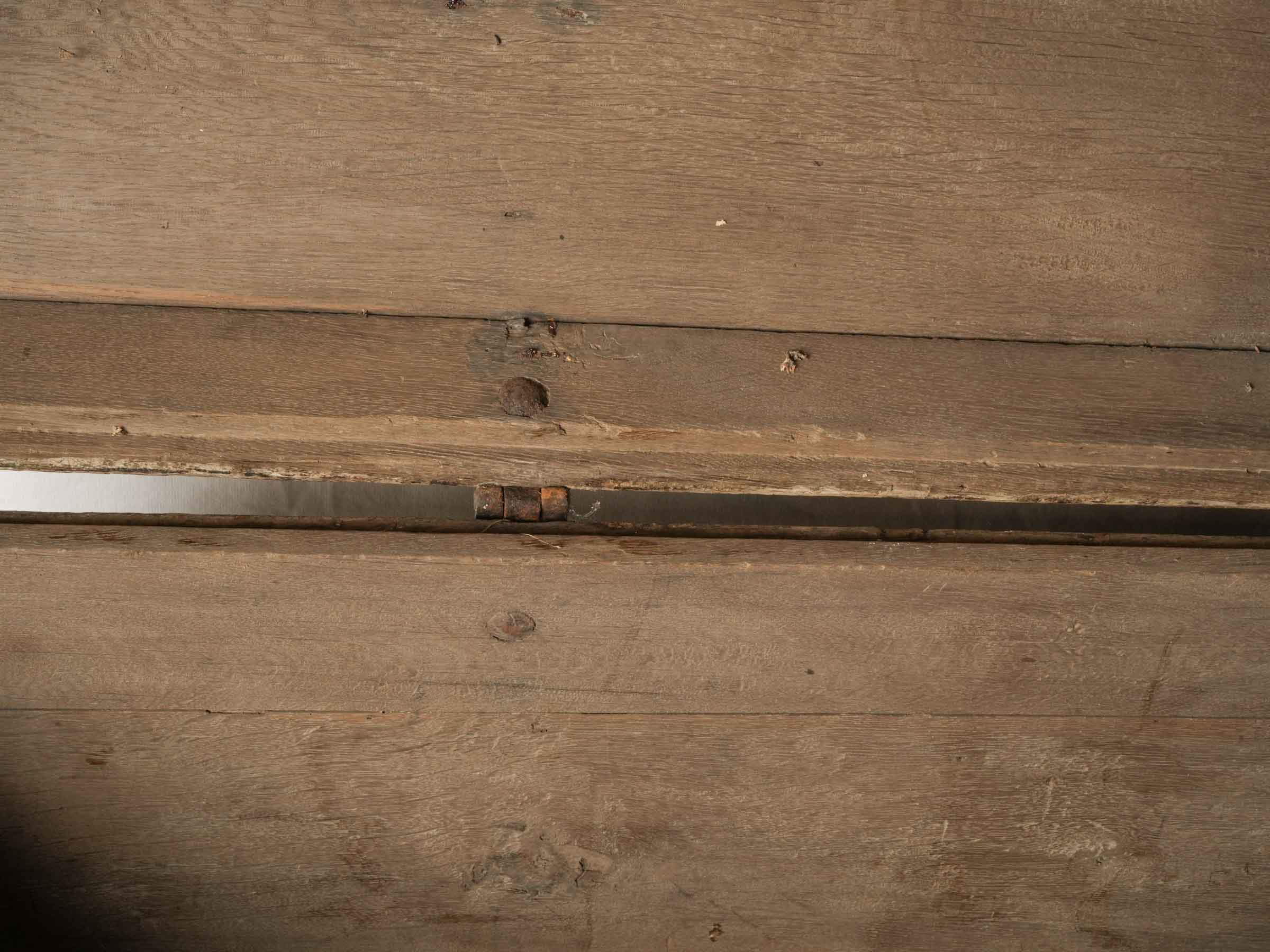 Decorative historical oak chest