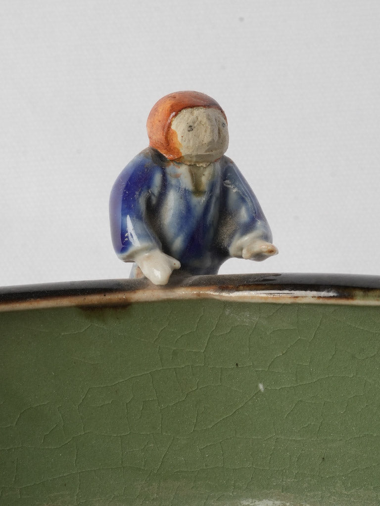 Intricate sculptural ceramic masterpiece