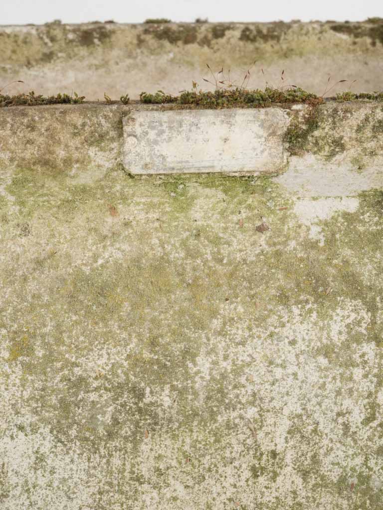 Original white asbestos Willy Guhl planters