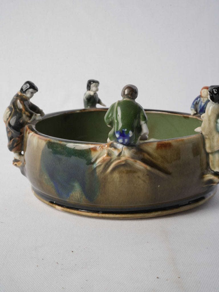 Unique hand-modeled ceramic treasure