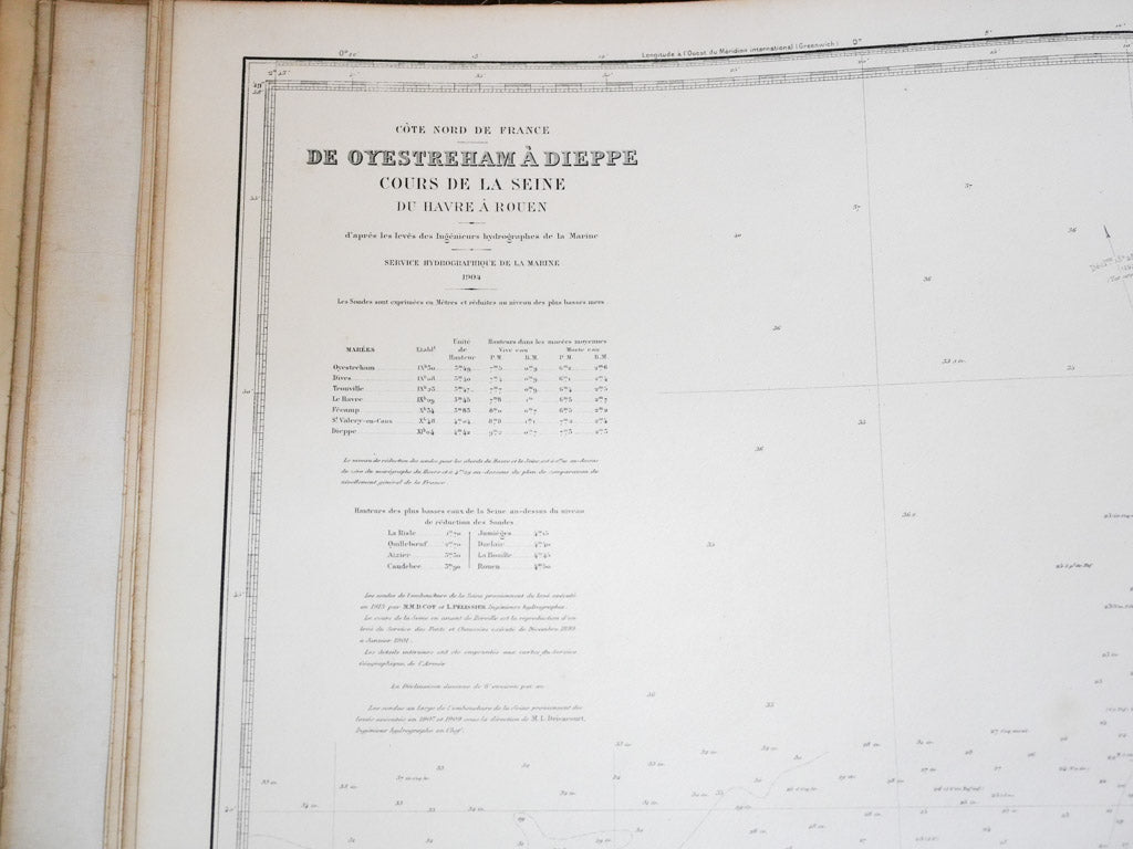 Artisan-crafted vintage nautical book