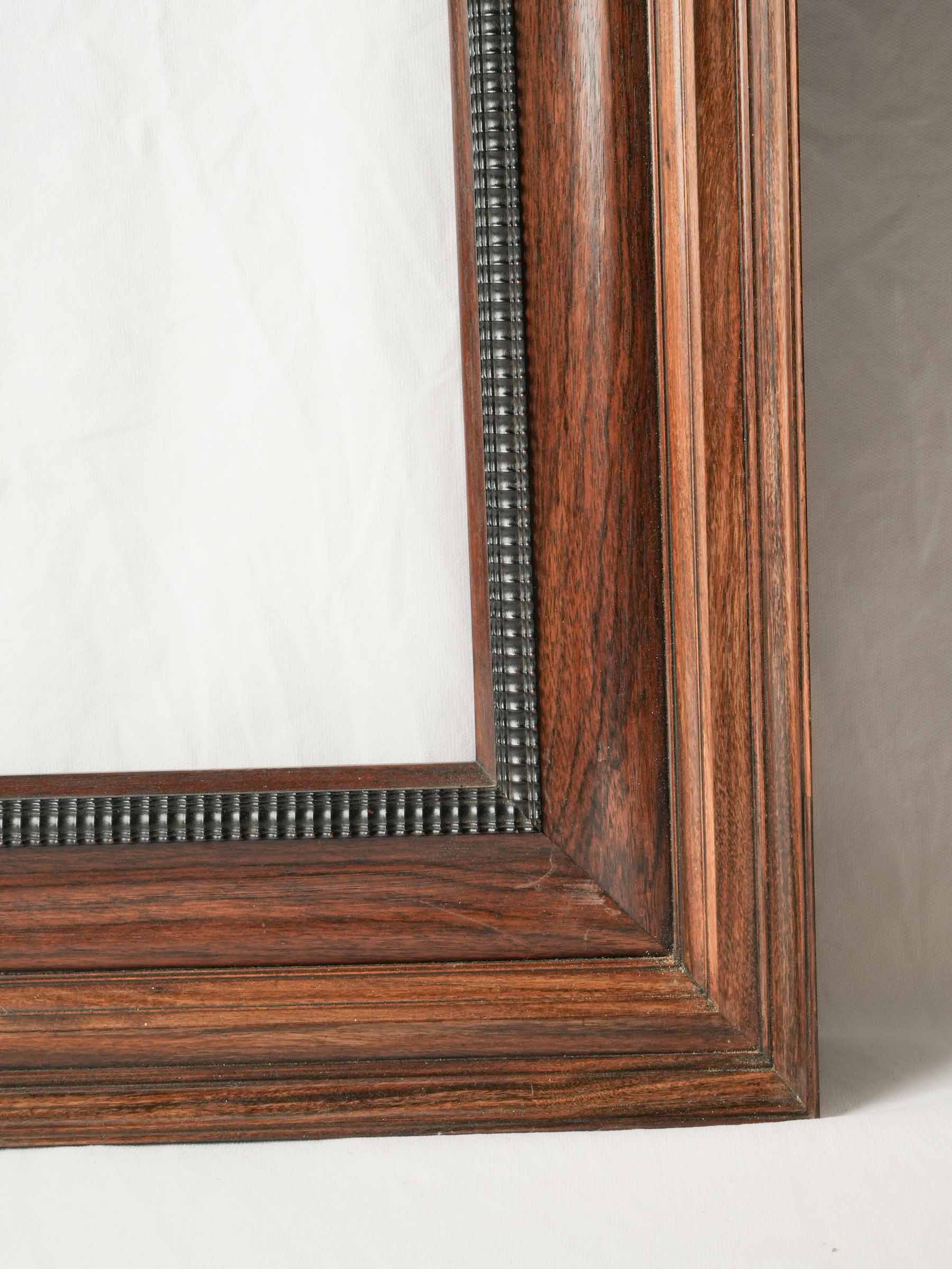 Very Large Italian Art Deco Rosewood Frame c.1930 - 42½" x 35¾"