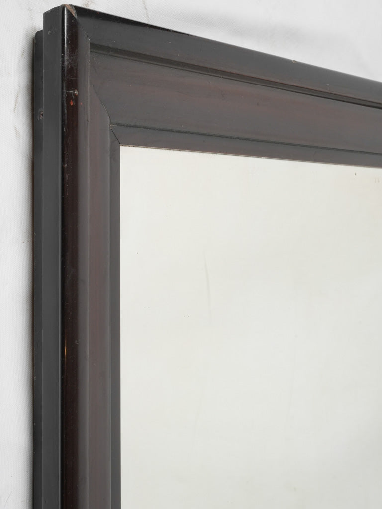 Black lacquer mirror