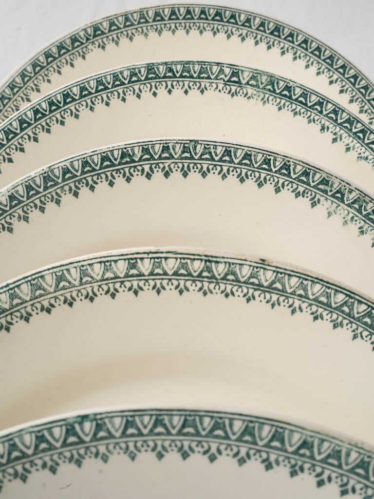 Durable French patina dining set