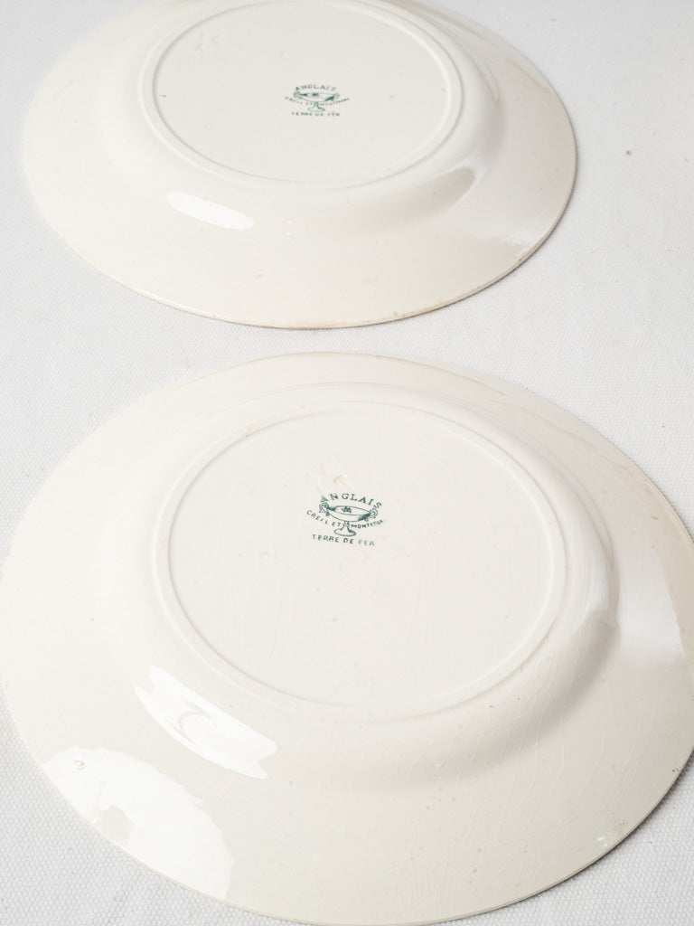 Timeless decorative dinner plate collection