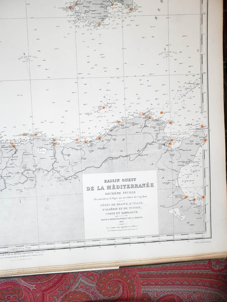 Distinctive hydrographers' chart archive
