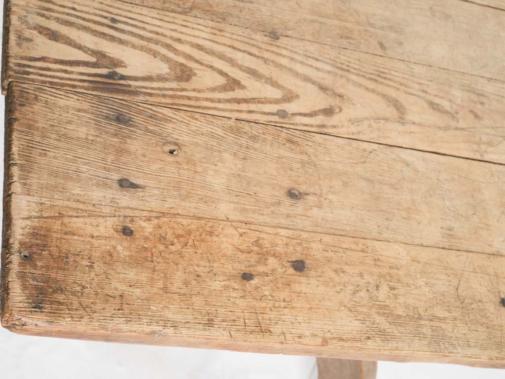 Delightful aged wooden French table