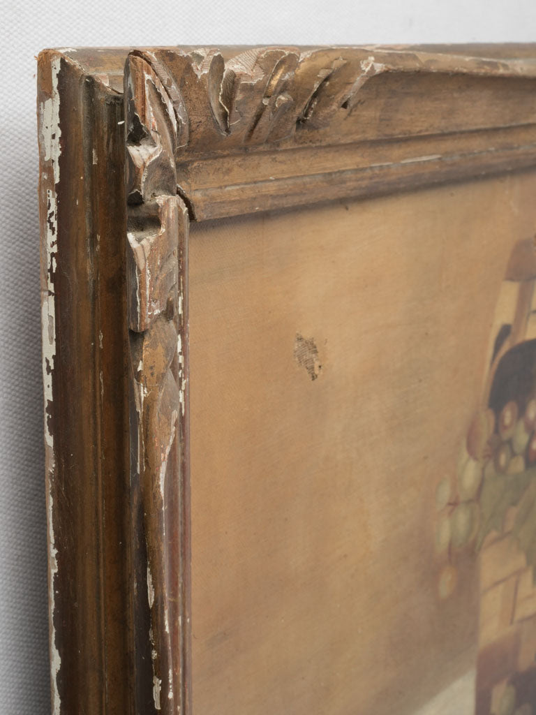 Soft tonal fruit artwork painting