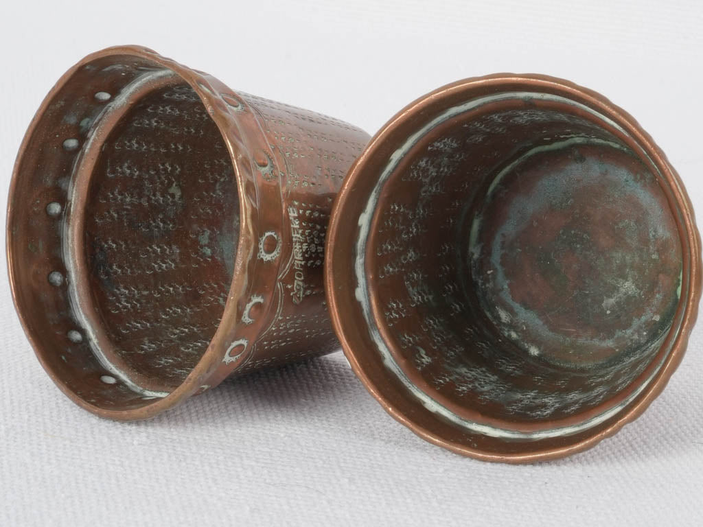 Classic 19th-century pastry baking forms