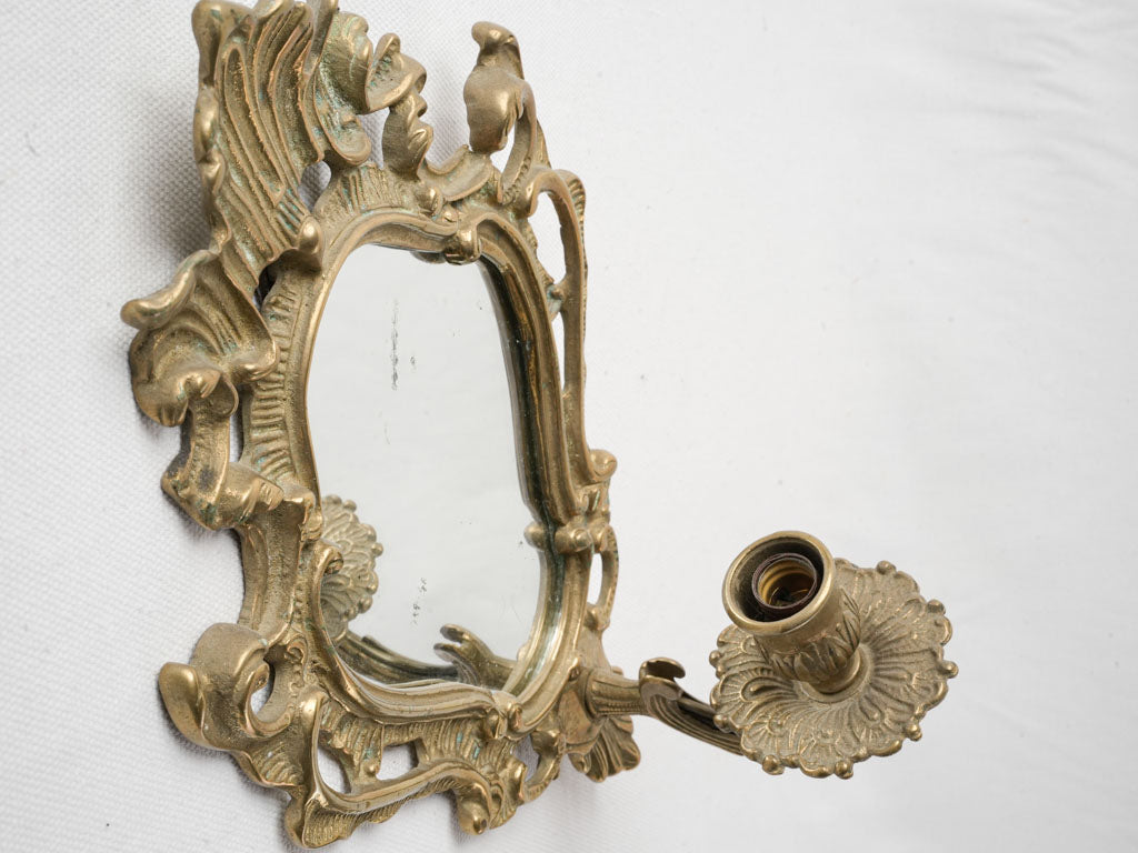 Early 20th-century vintage candle holders