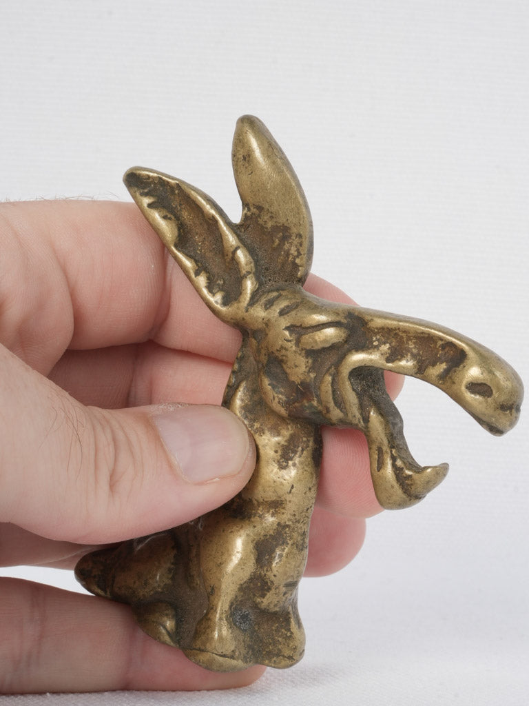Rustic, humorous French bottle opener