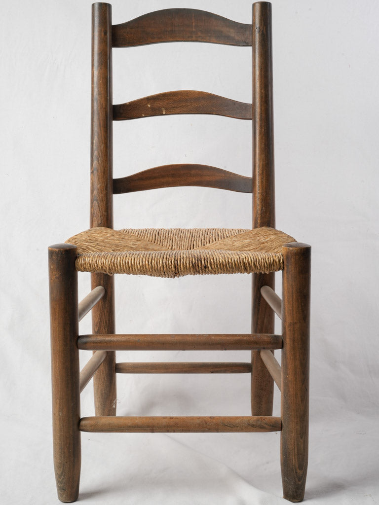 Rustic handmade wooden seat collection