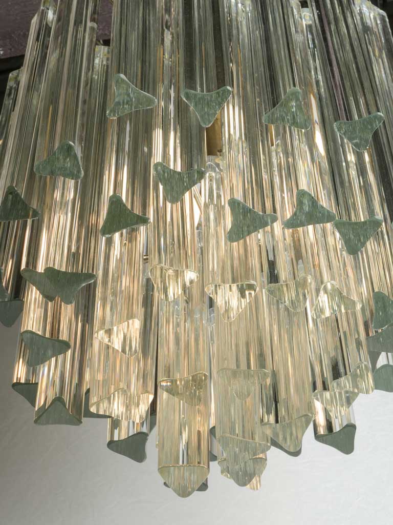 Italian Mid-Century Murano glass chandelier (Vintage)
