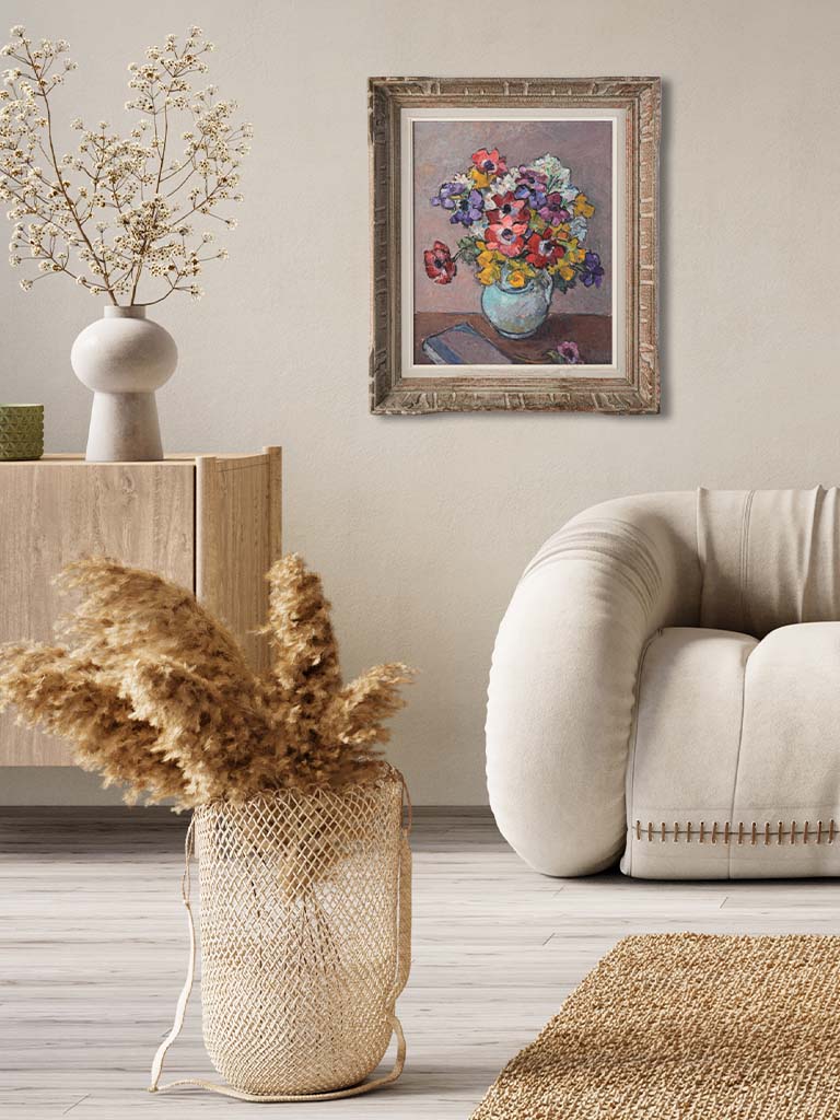 Expressive French still life piece