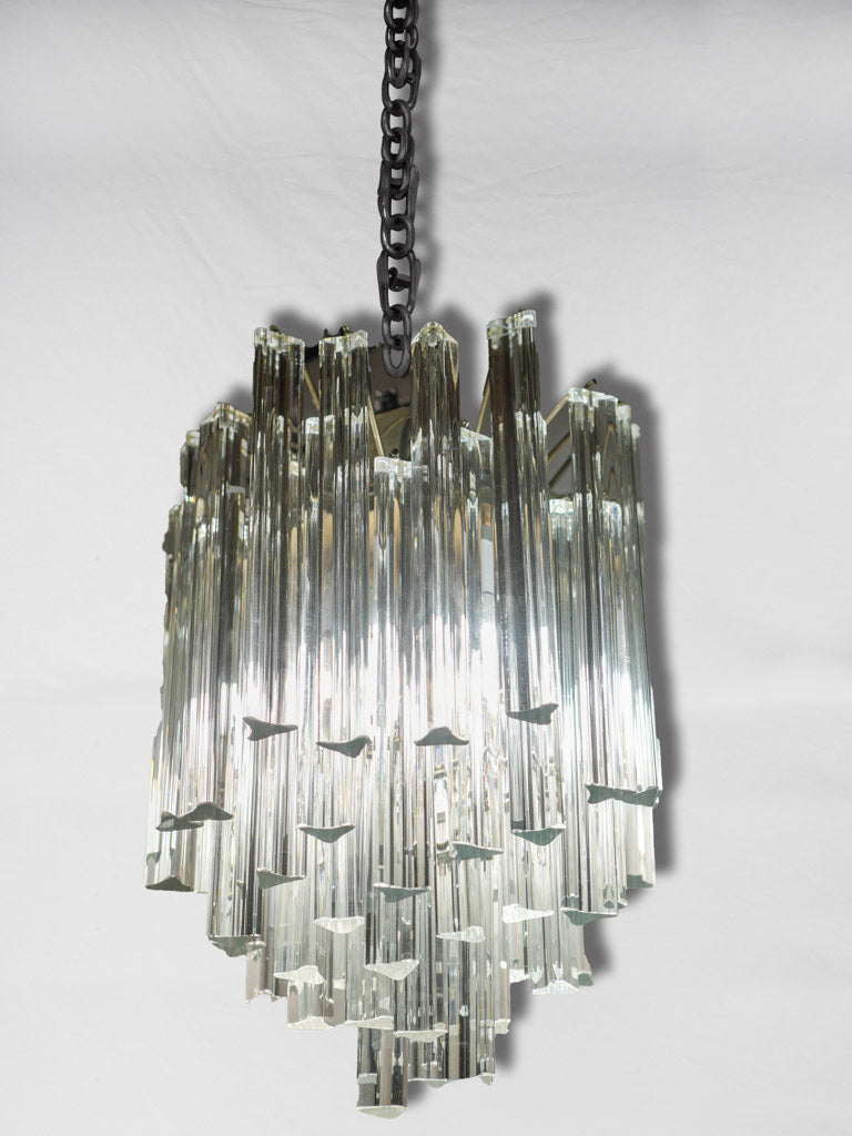 Vintage crystal Murano chandelier (Mid-Century)