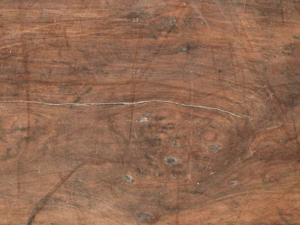Deep toned walnut furniture