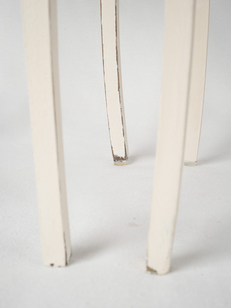 Antique off-white petite nightstand set