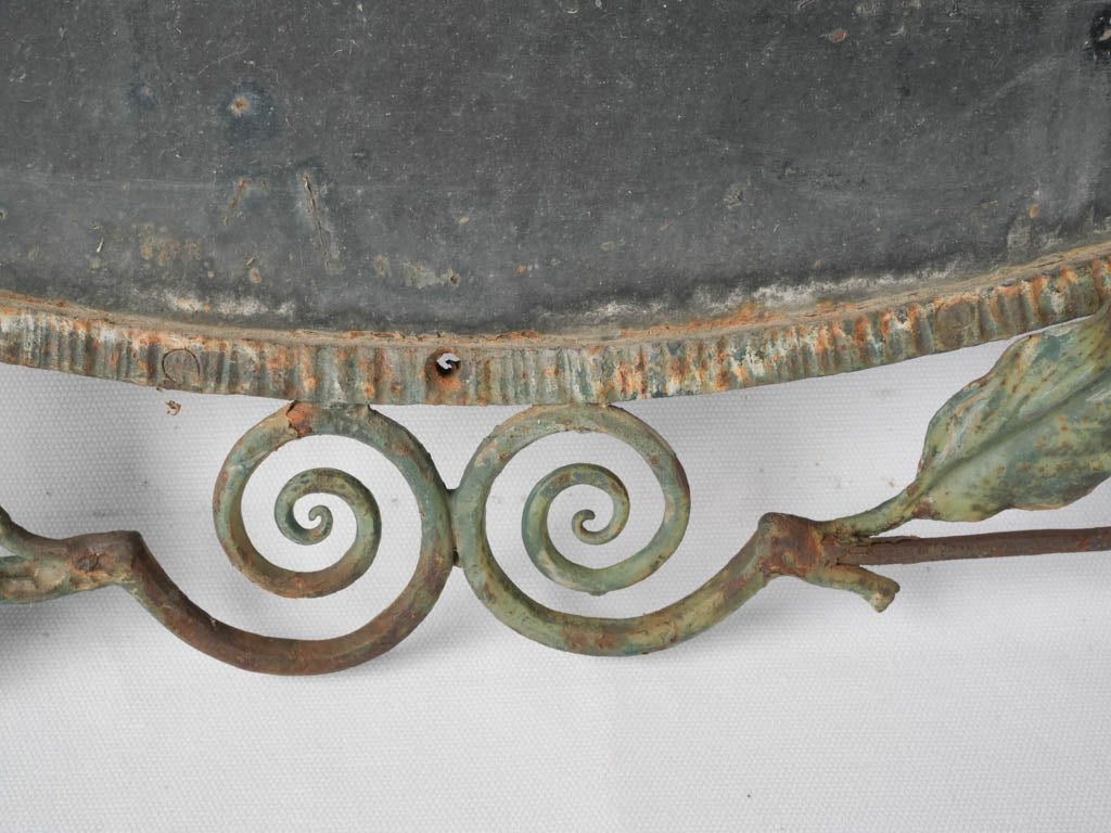 Chalky lettered decorative signage