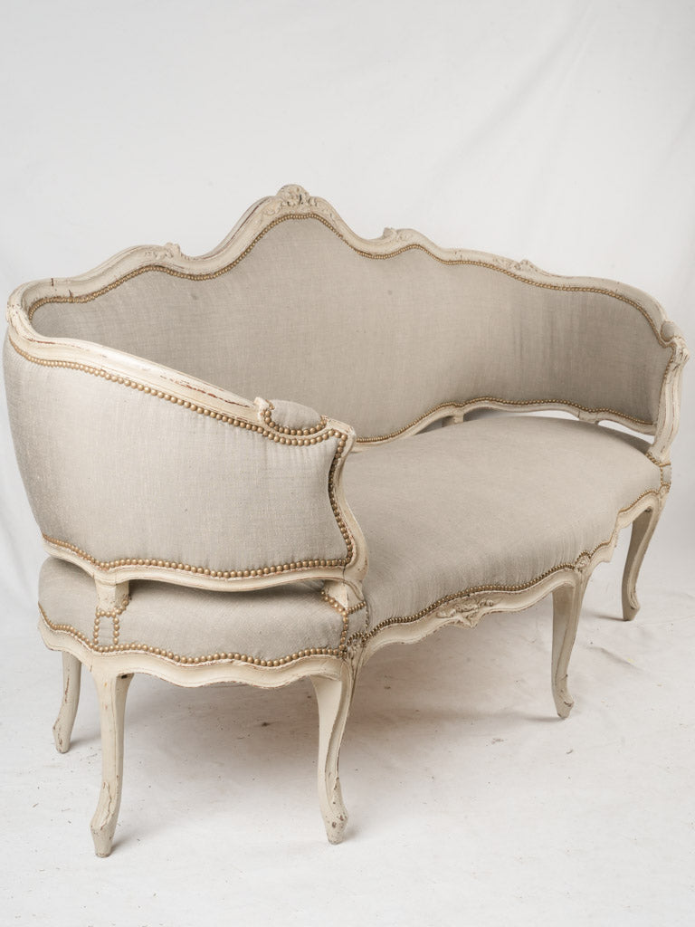 Antique elegant Louis XV sofa