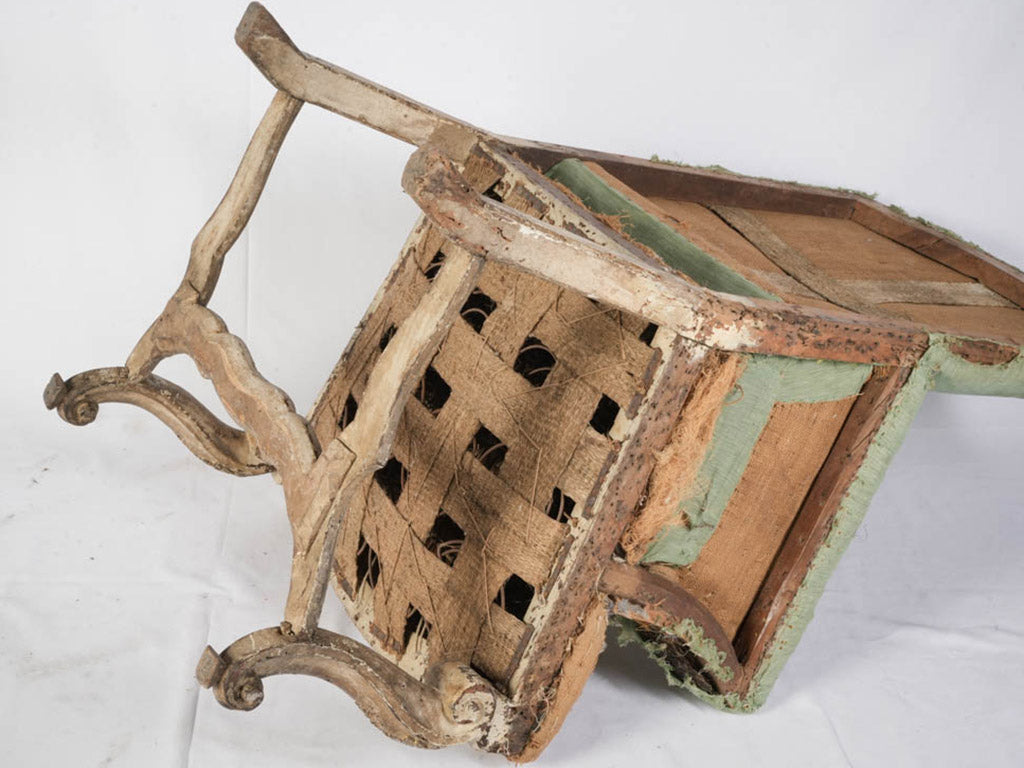 Rare 18th-century fauteuil