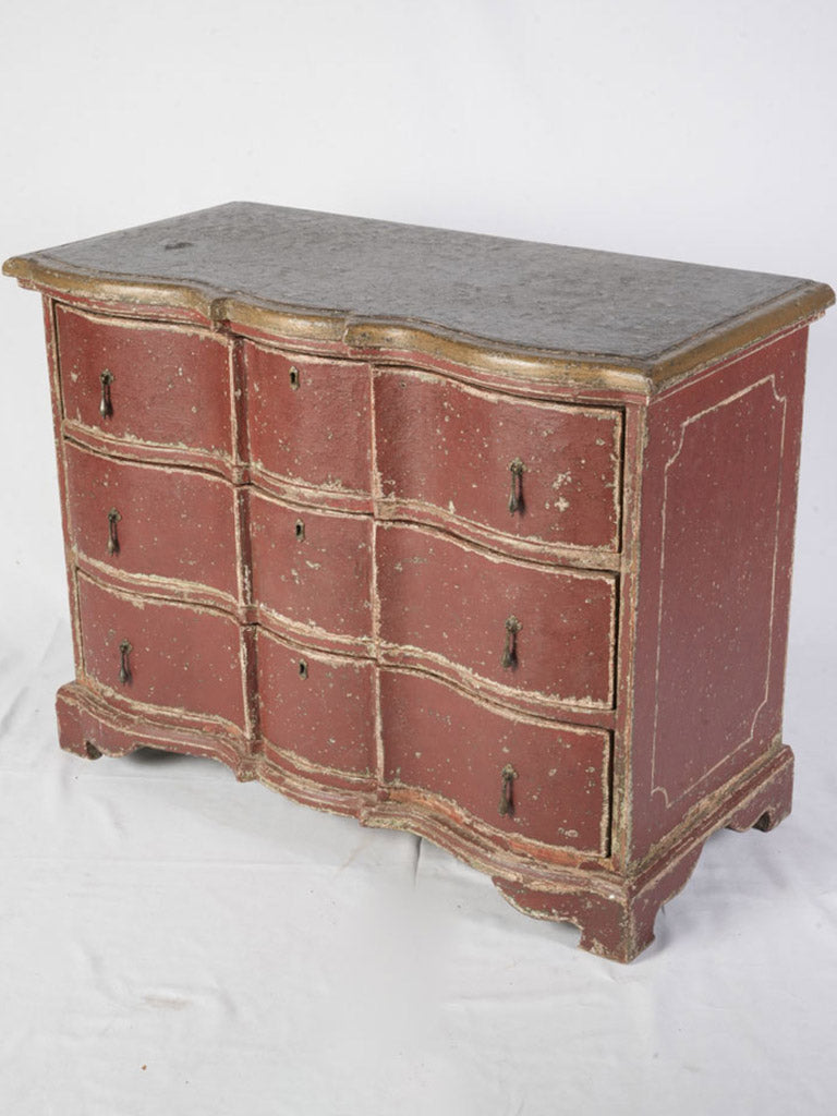 Elegant vintage serpentine furniture