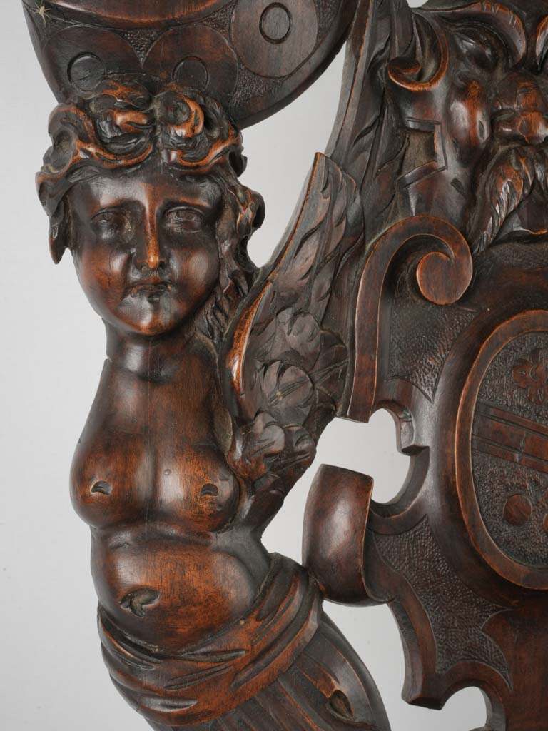 19th-century Italian sgabello furniture patina