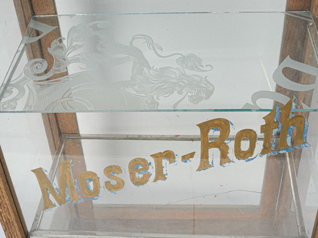 Exquisite vintage chocolate boutique showcase