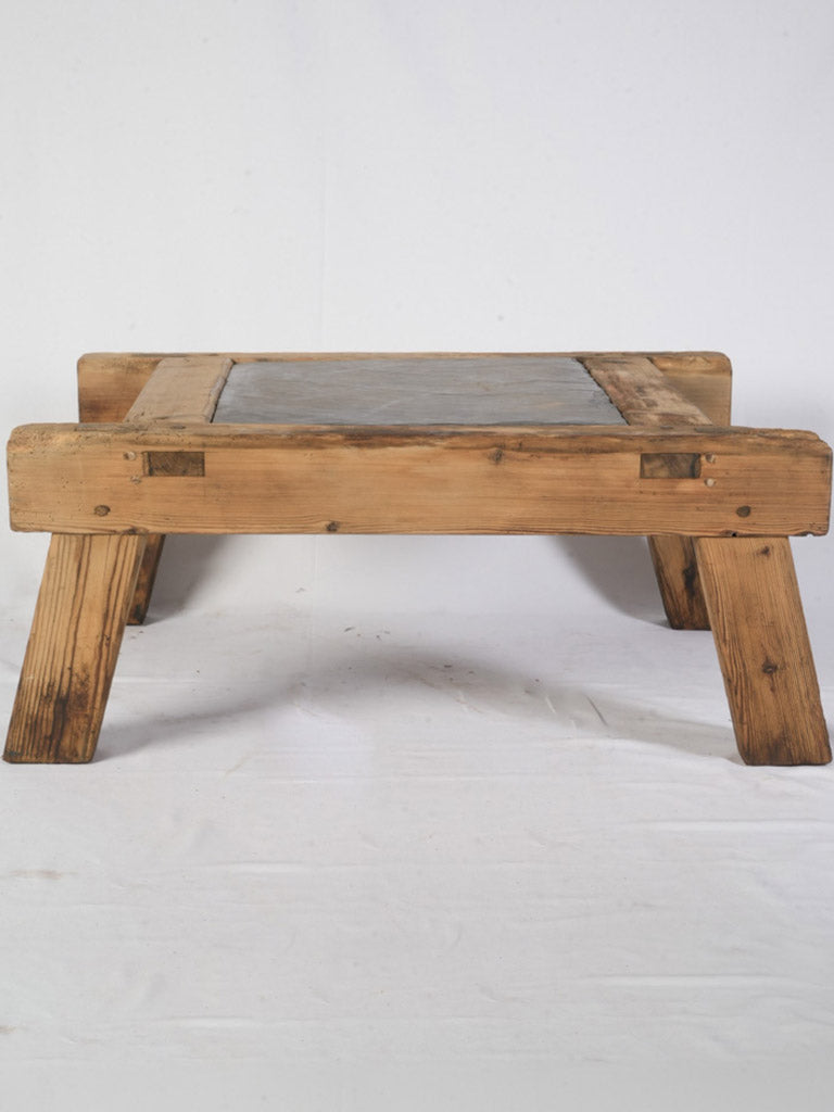Vintage French alpine side table