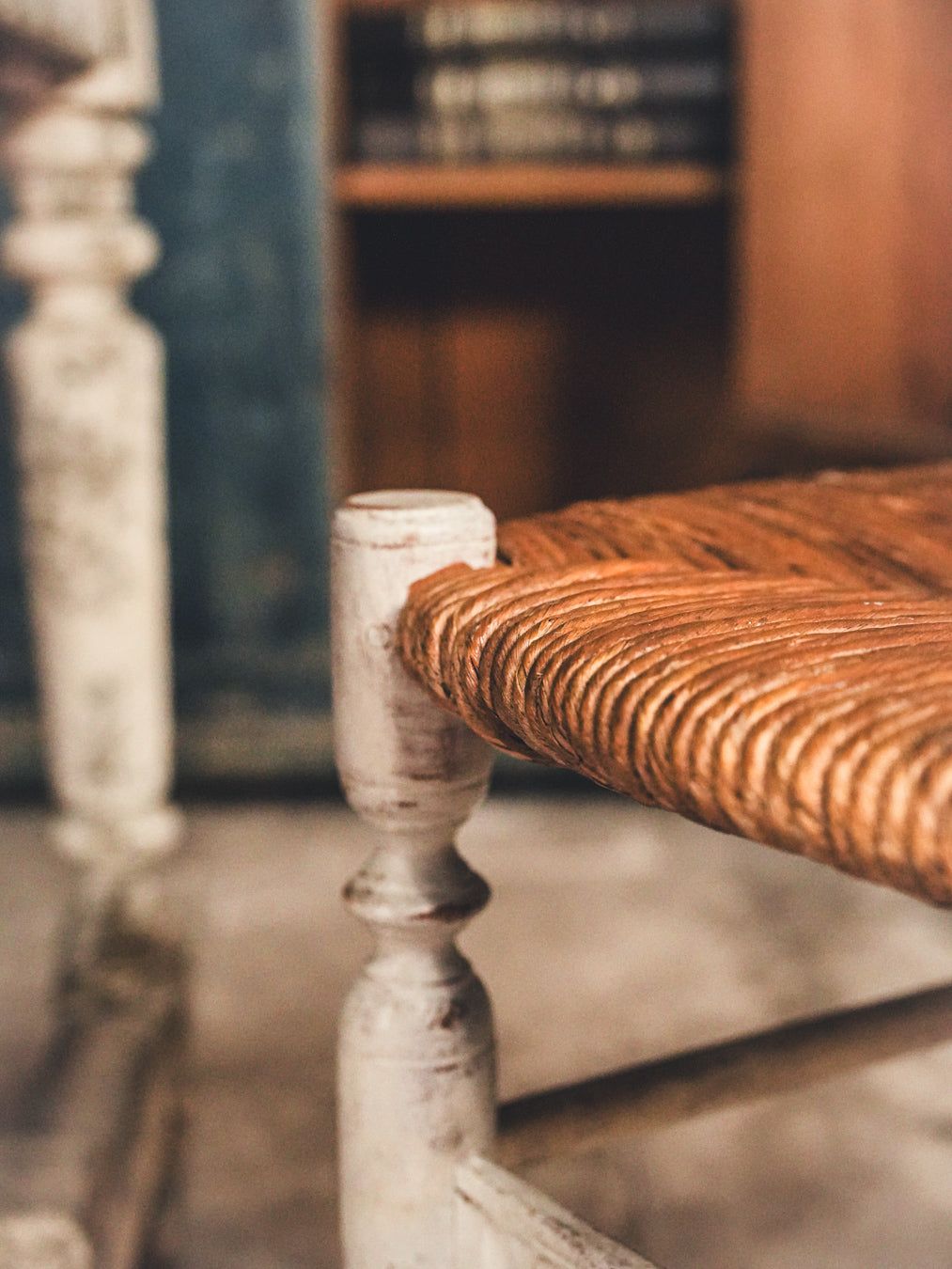 Light gray French seating
