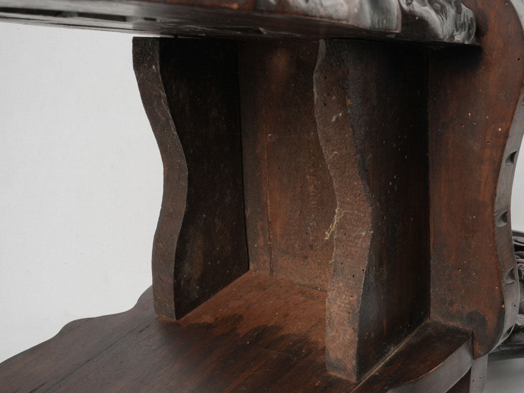 Italian sgabello chair craftsmanship