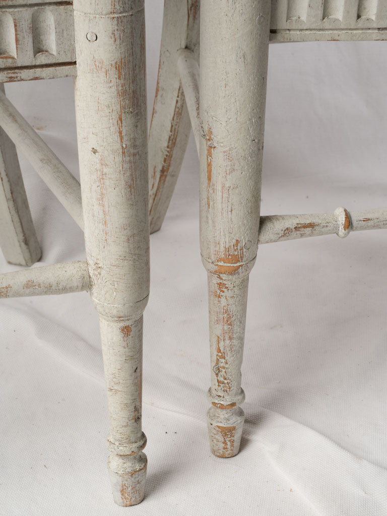 Authentic rustic French chairs