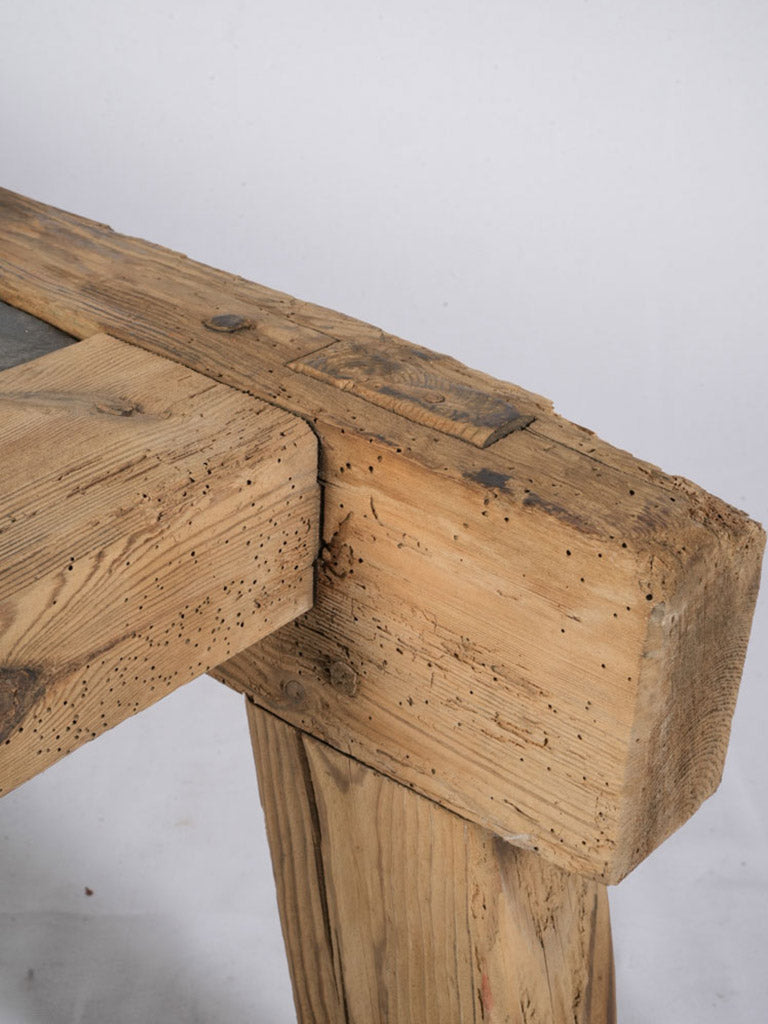 Gently splayed legs coffee table