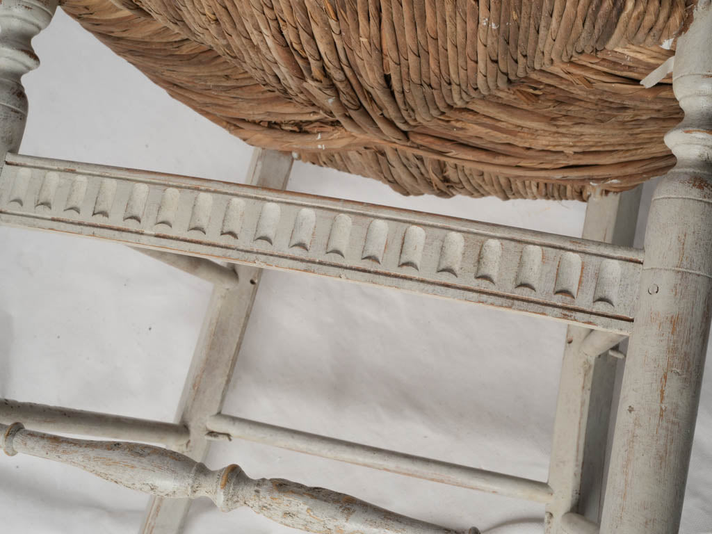 Timeworn charm French seating