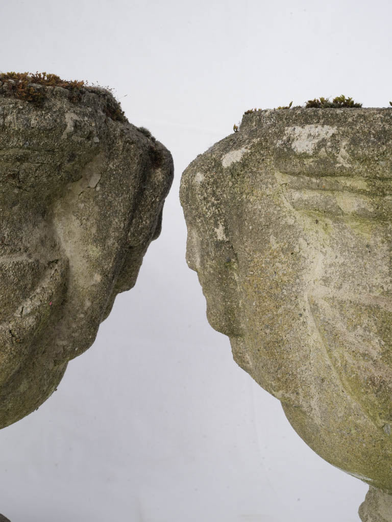 Graceful everted-rim jardinière