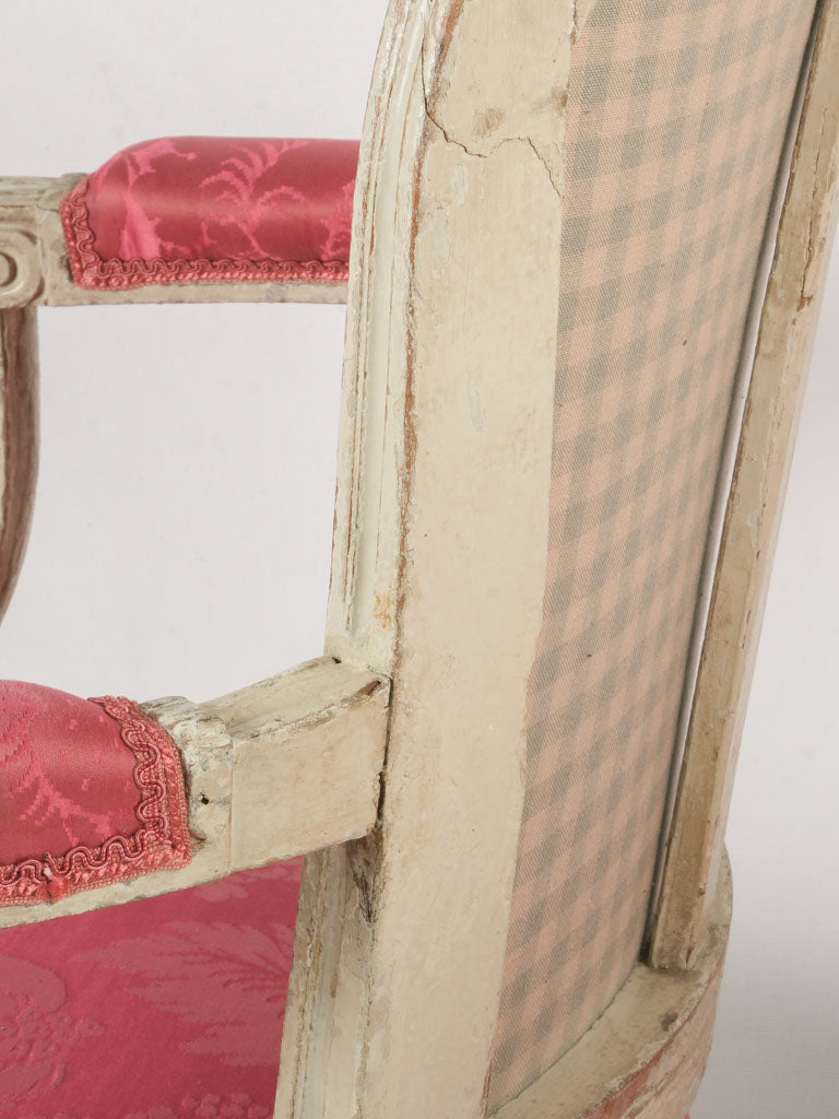 Sophisticated French neoclassical armchairs