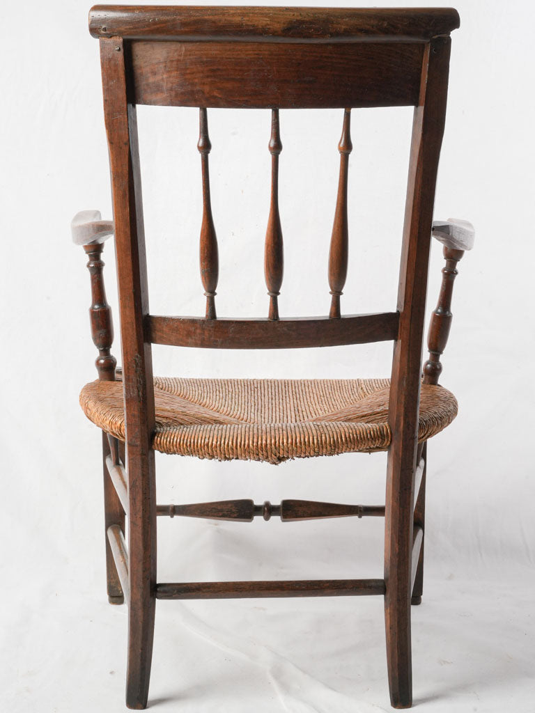 Timeworn patina country chair
