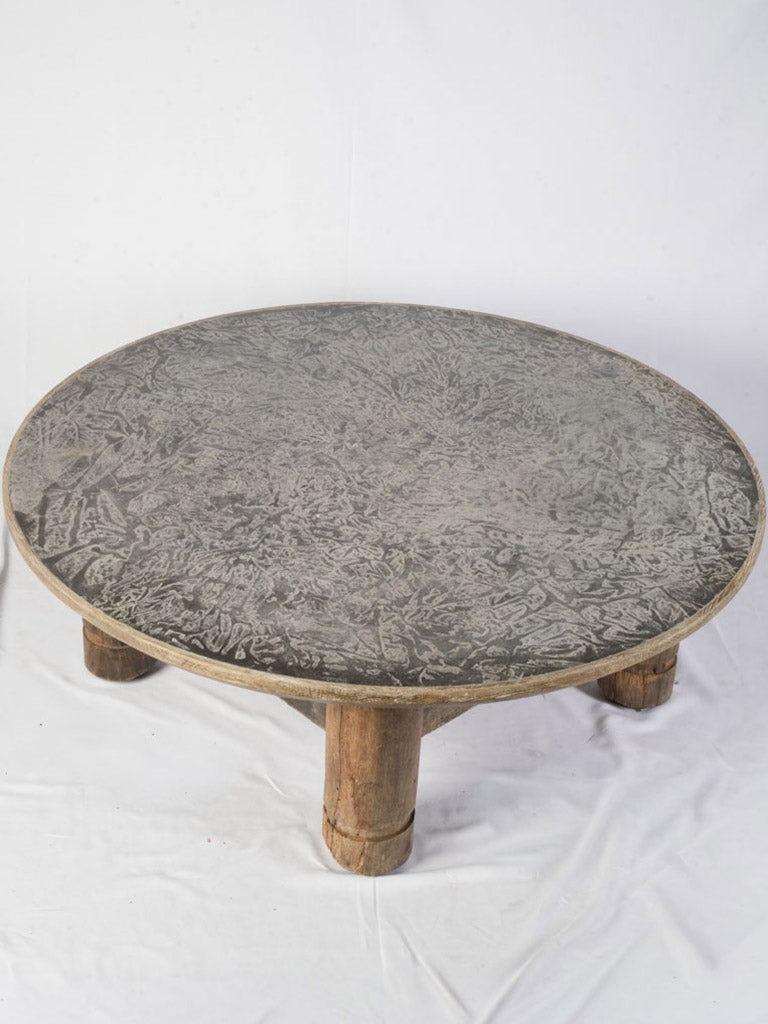 Geological-inspired bold coffee table