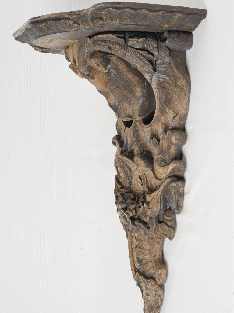 Elegant, Hand-Carved Louis XV Wall Console