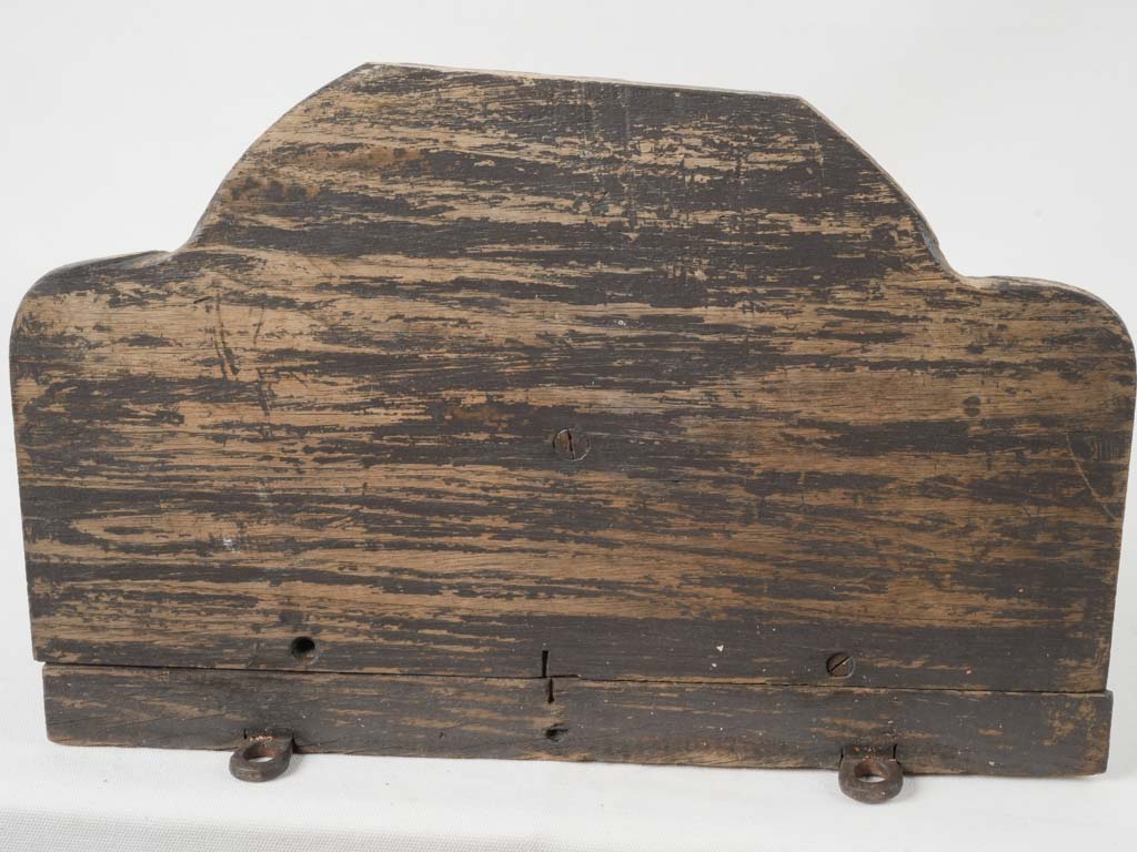 Timeless, Meticulously Carved Oak Console