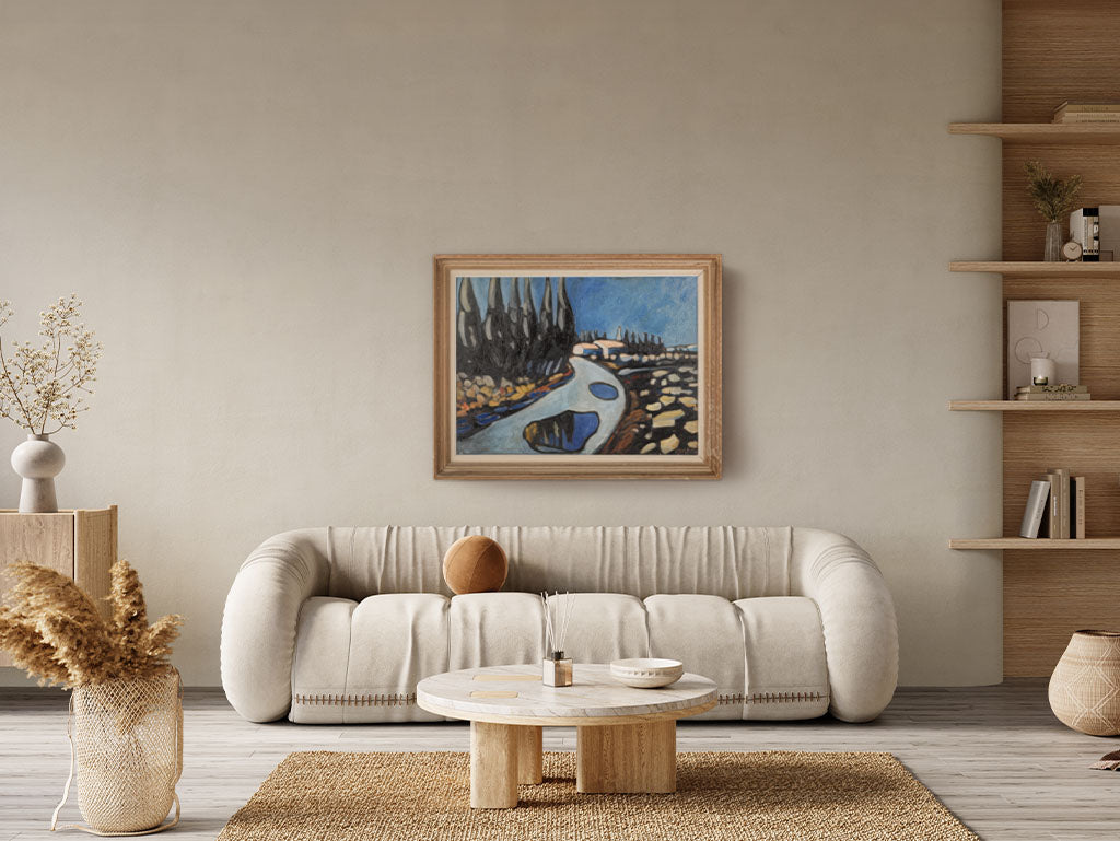 Lyrical Fauvist style art piece