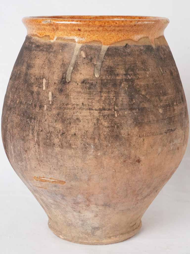 Rustic confit pot southwest France