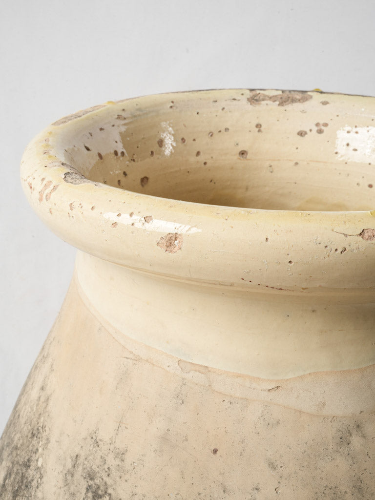 Weathered Provence oil jar