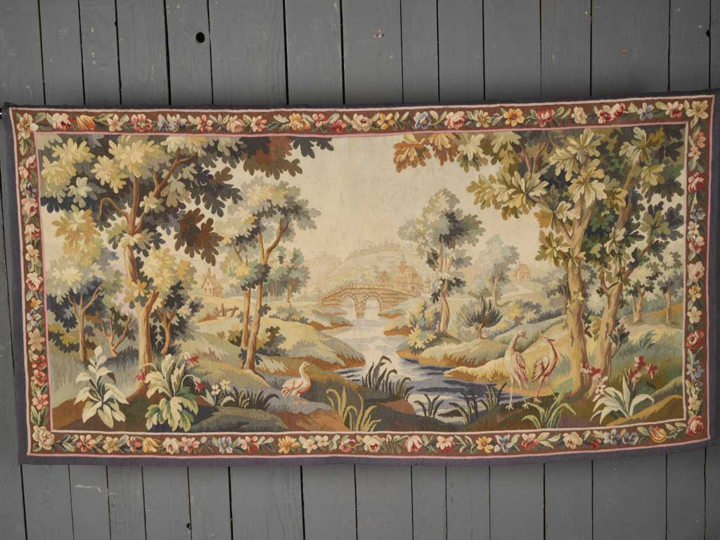 Classic pastoral landscape tapestry