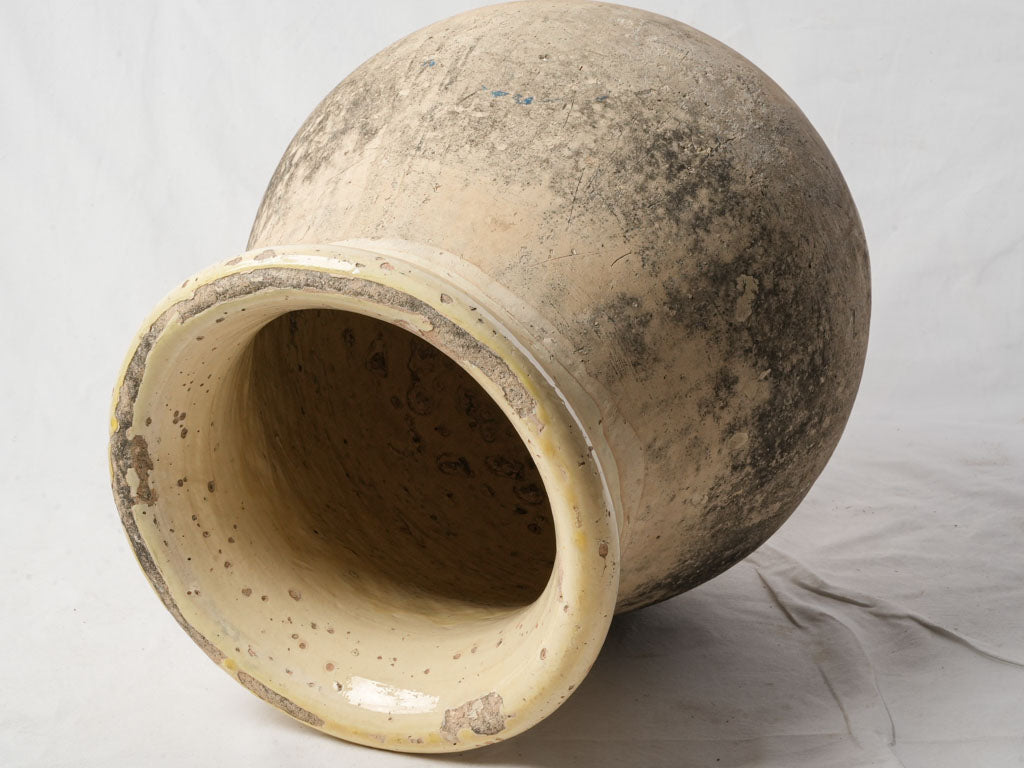 Timeless rustic terracotta jar