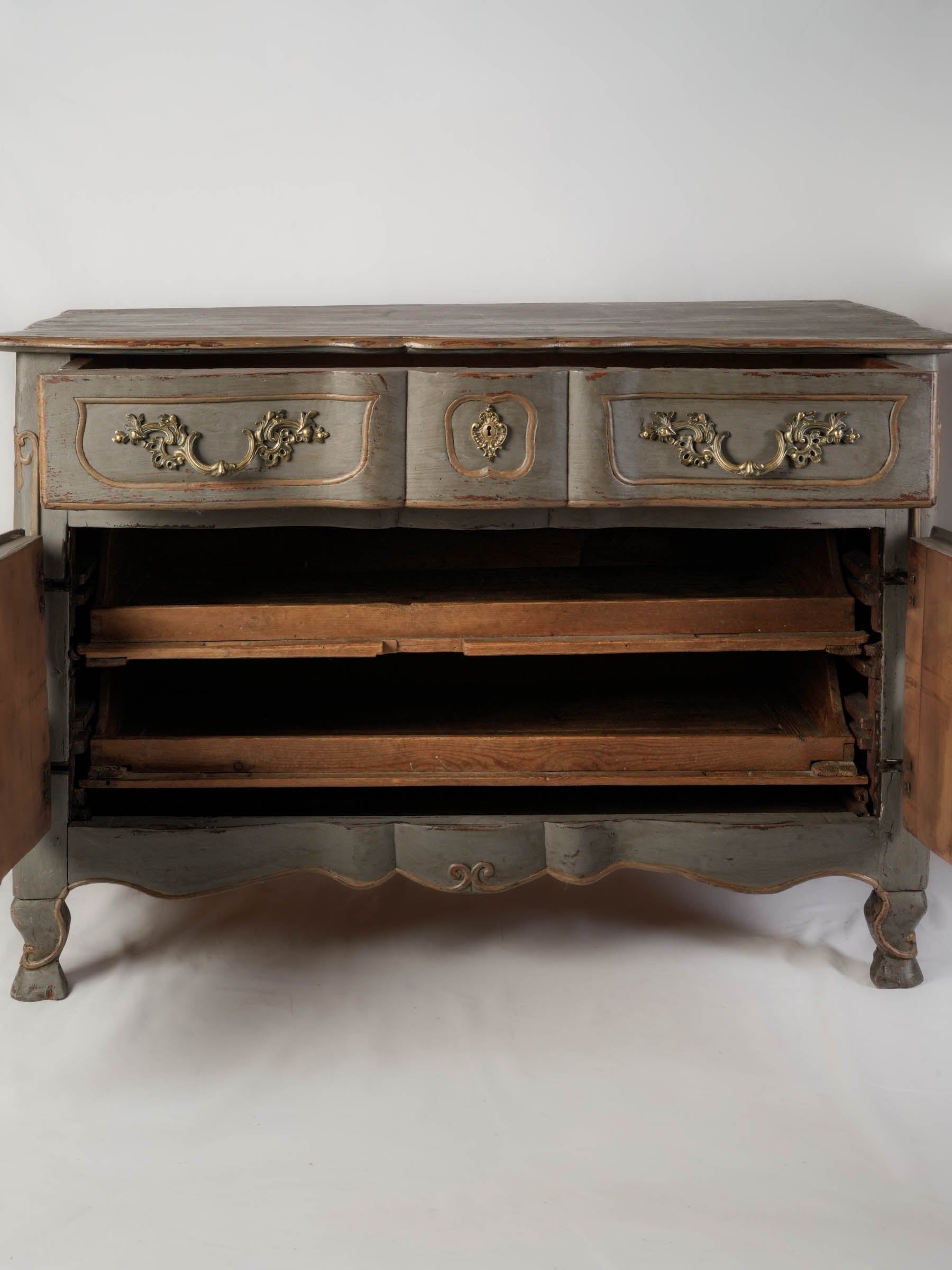 Surprising Louis XV Converted Commode - 52¾" x 29¼" x 35¾"
