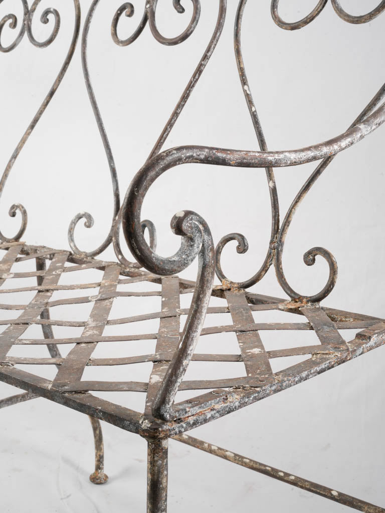 Rustic patina outdoor furniture