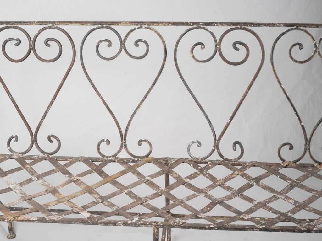 Romantic wrought iron furniture