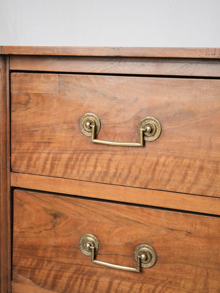 Sophisticated neoclassical walnut piece