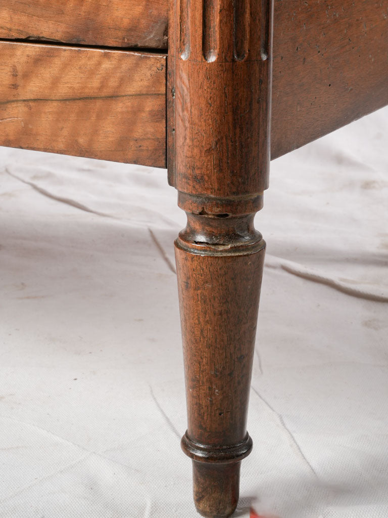 Classical walnut French commode